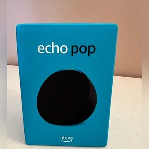 Echo Pop Full Sound Compact Smart Speaker with Alexa-NEW IN SEALED PACKAGING
